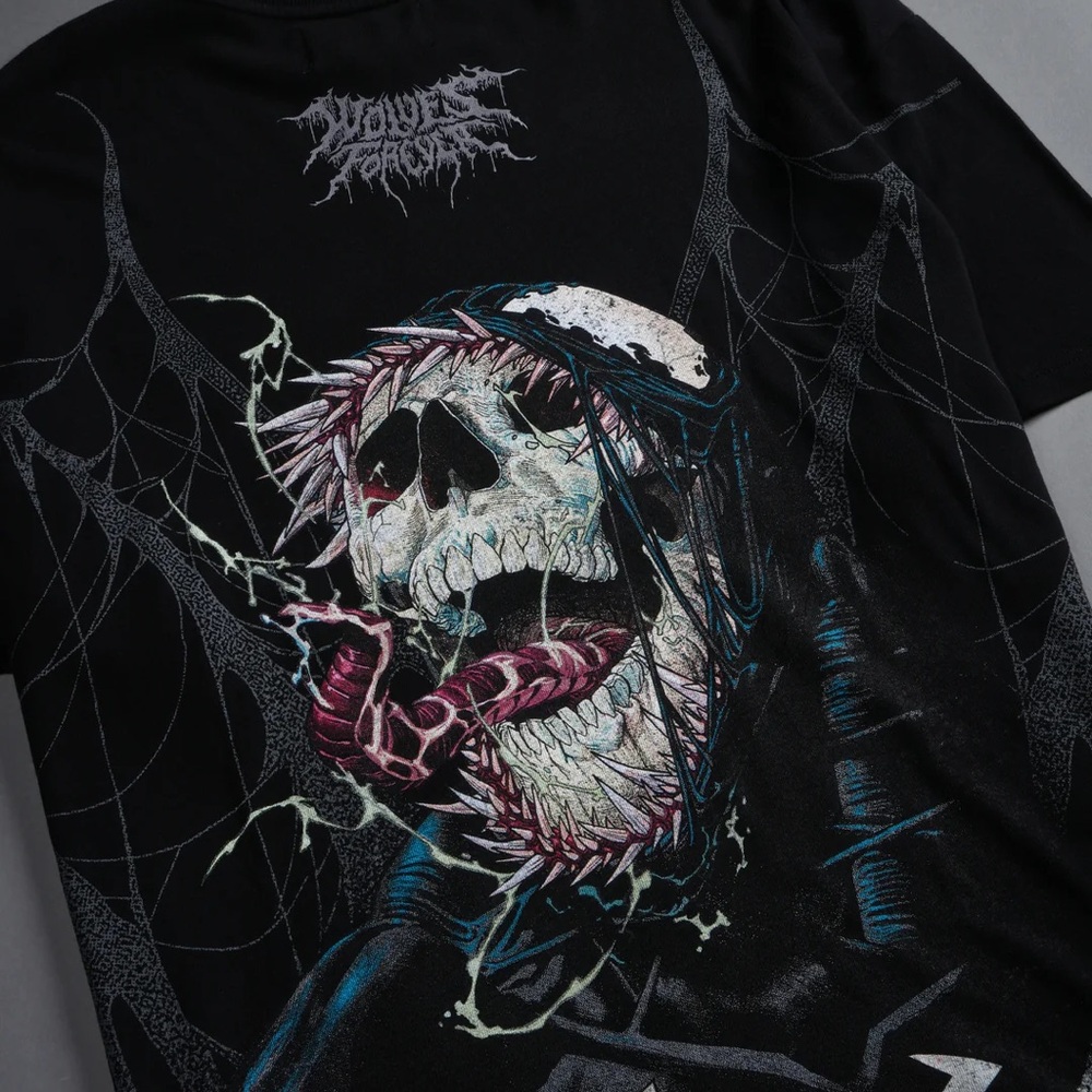 DARK ORIGIN V2 "PREMIUM" OVERSIZED TEE IN BLACK